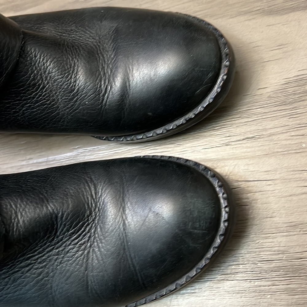 LEATHER MOTO STYLE BIKER BOOTIES GENTLE SOULS BY KENNETH COLE 6 - Picture 4 of 15
